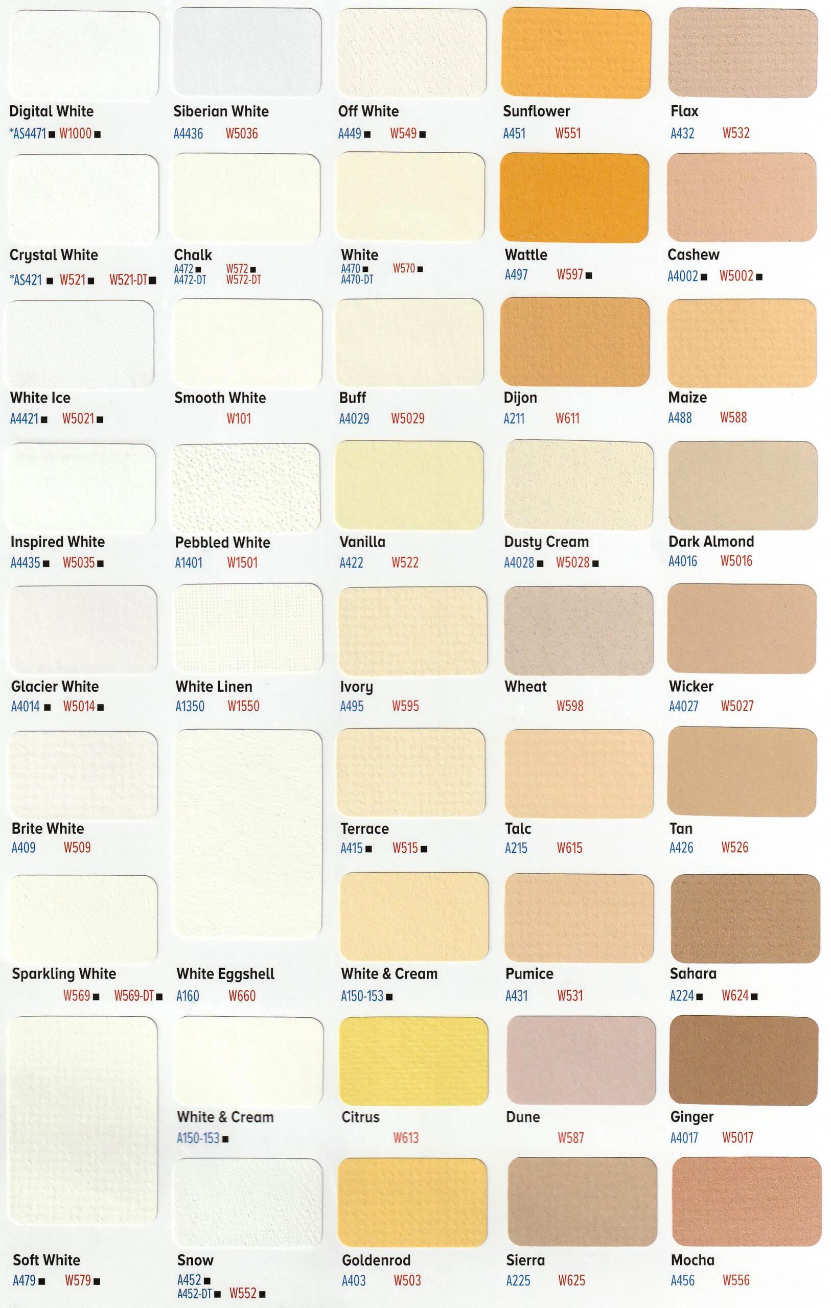 MAT SWATCHES - ACID FREE / CONSERVATION